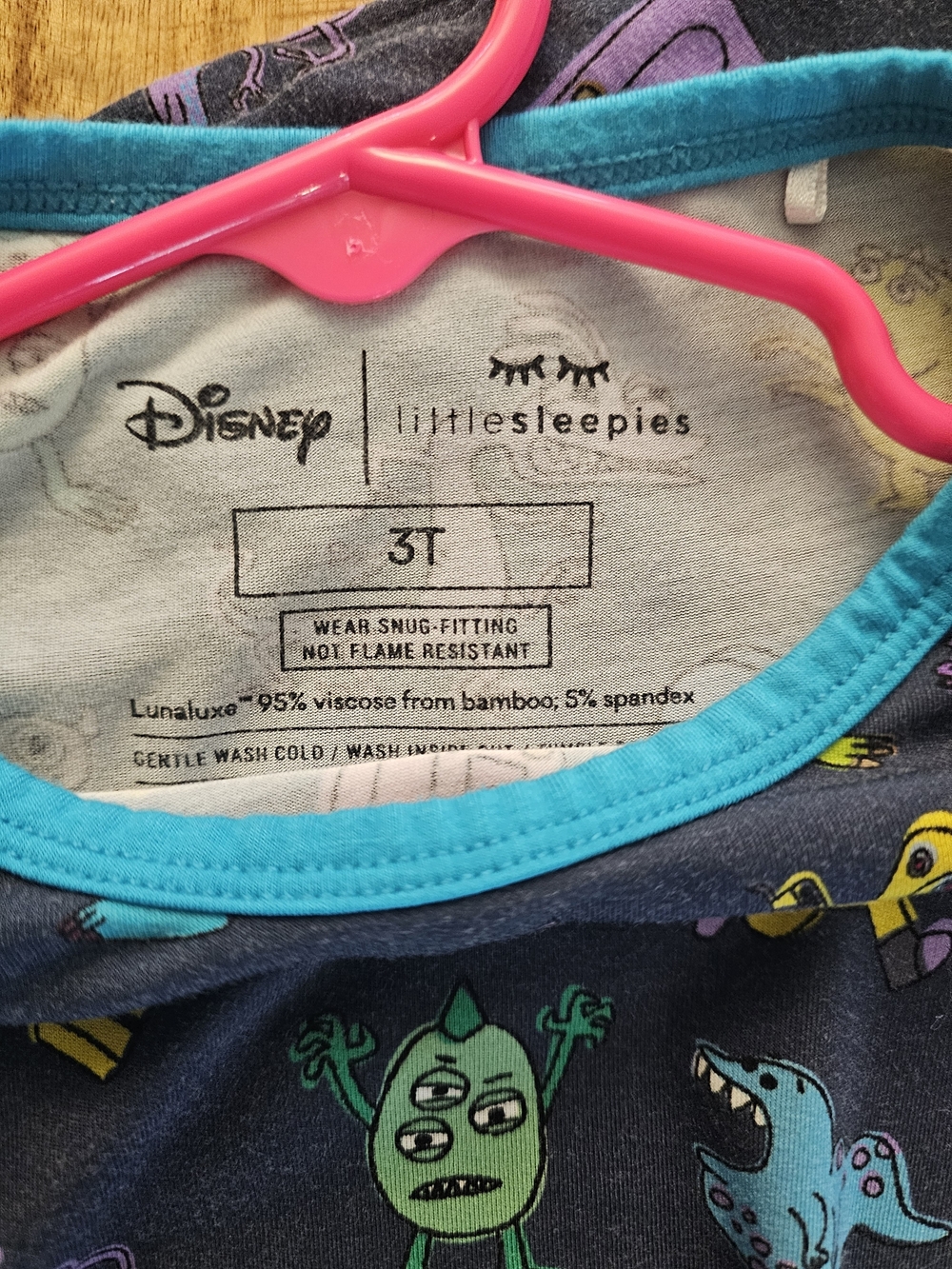 Disney Monsters Inc. Retired Print Little Sleepies Set - Picture 3 of 3